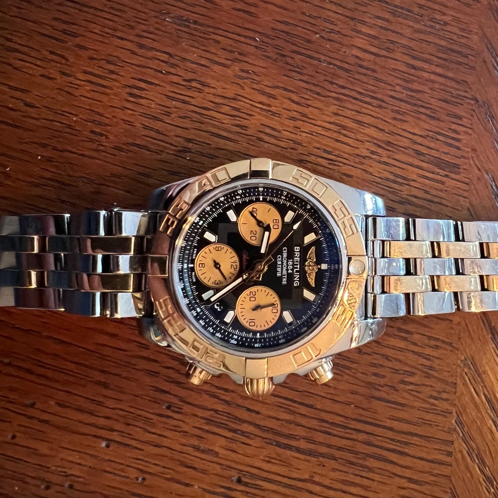 Breitling two-tone watch CB042012/BB86/375C